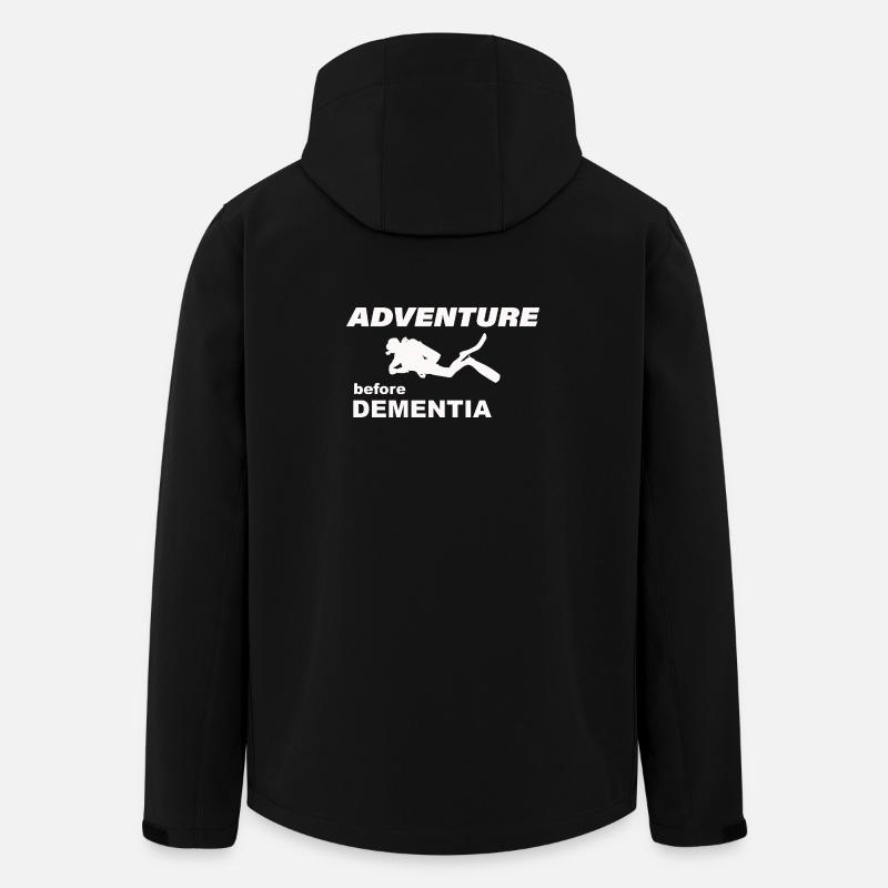 DIVING ADVENTURE - Men’s Recycled Softshell Jacket by Stanley/Stella - black