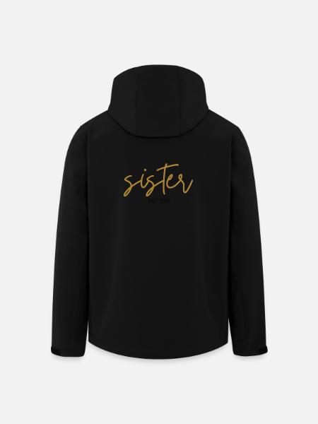 Sister Est 2026 - Men’s Recycled Softshell Jacket by Stanley/Stella - black