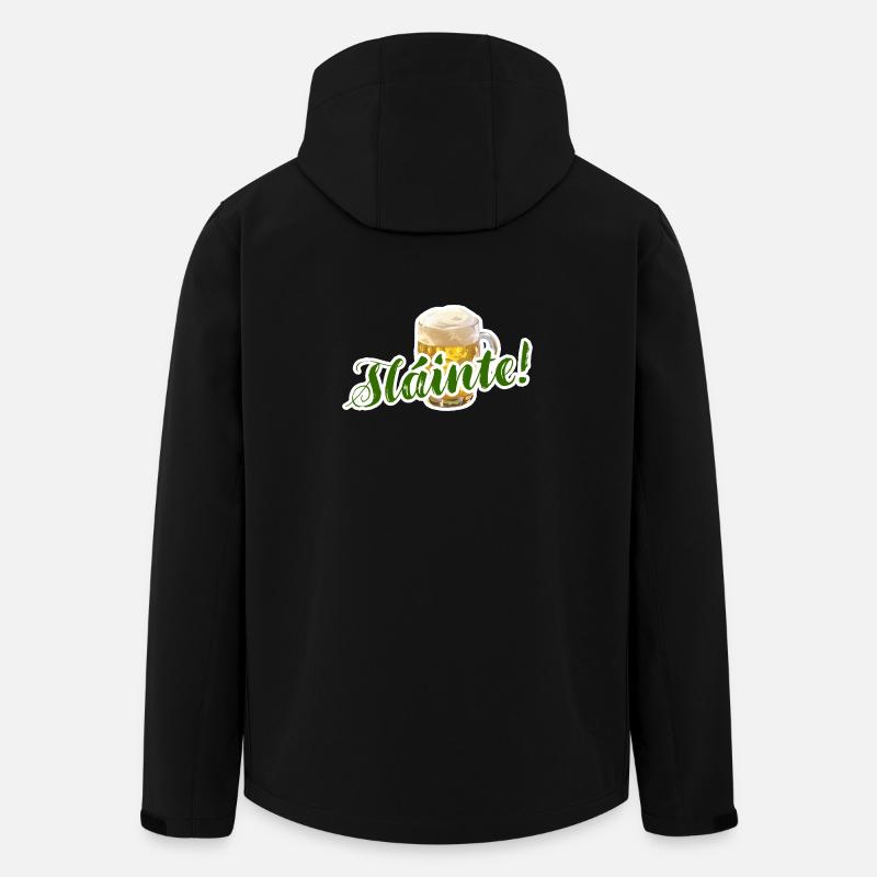 Skål – sláinte øl humor - Men’s Recycled Softshell Jacket by Stanley/Stella - black