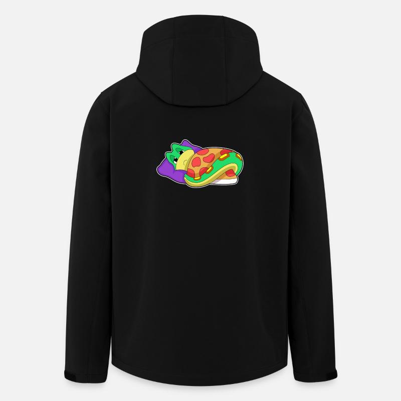 Oreiller de couverture serpent - Veste softshell homme en polyester recyclé Stanley/Stella - noir