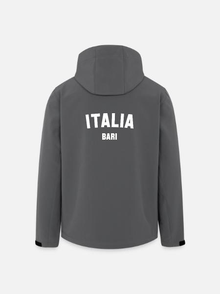 BARI Italia Italy - Men’s Recycled Softshell Jacket by Stanley/Stella - black