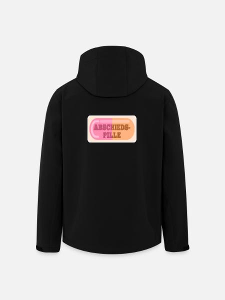 ABSCHIEDSPILLE ABSCHIED - Recycelte Männer Softshell-Jacke von Stanley/Stella - Schwarz