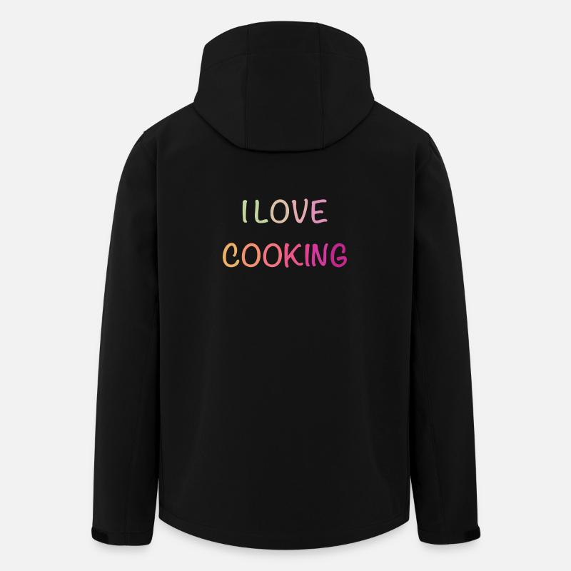 Pastell-Liebe Kochen Shirt - Recycelte Männer Softshell-Jacke von Stanley/Stella - Schwarz