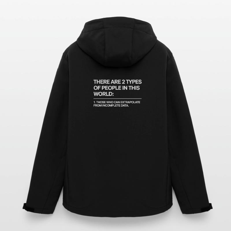 Statistik Analyse Data Science Extrapolation Recycelte Männer Softshell-Jacke von Stanley/Stella
