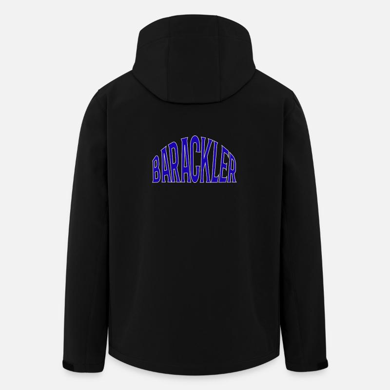 Barackler - Recycelte Männer Softshell-Jacke von Stanley/Stella - Schwarz