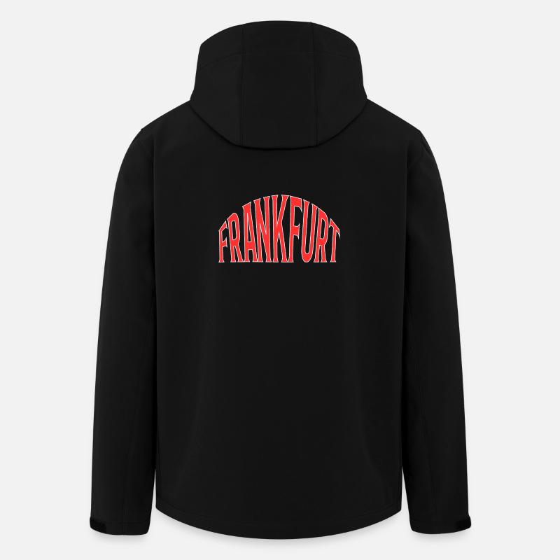 Frankfurt - Recycelte Männer Softshell-Jacke von Stanley/Stella - Schwarz