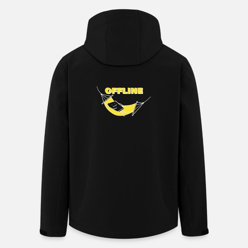 OFFLINE - Recycelte Männer Softshell-Jacke von Stanley/Stella - Schwarz