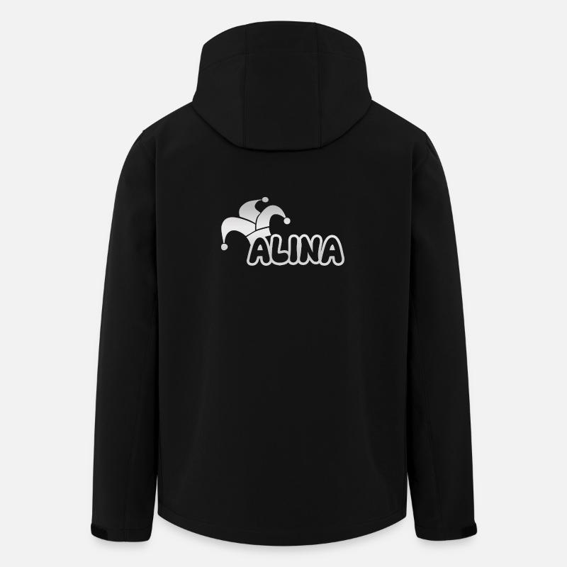 Fastnacht Alina - Recycelte Männer Softshell-Jacke von Stanley/Stella - Schwarz