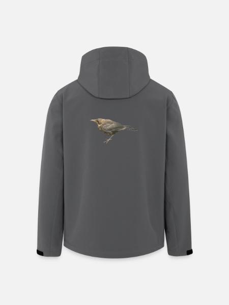 Blackbird Young Bird - Men’s Recycled Softshell Jacket by Stanley/Stella - black