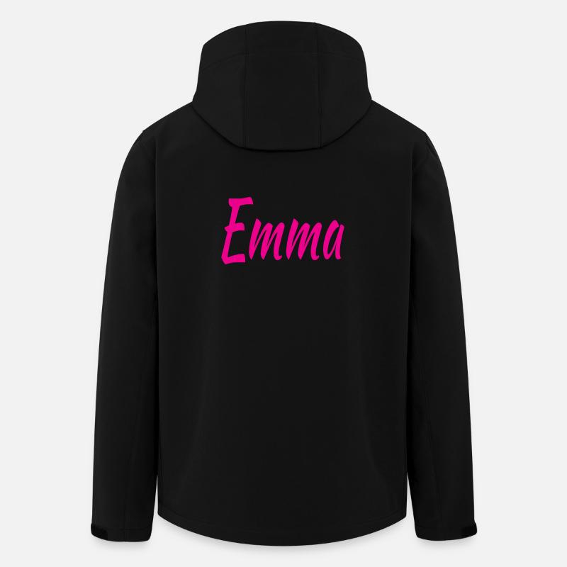 Emma - Recycelte Männer Softshell-Jacke von Stanley/Stella - Schwarz