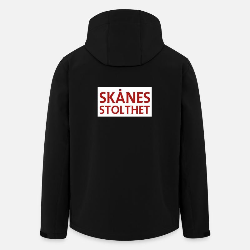 Skåne's pride - Men’s Recycled Softshell Jacket by Stanley/Stella - black
