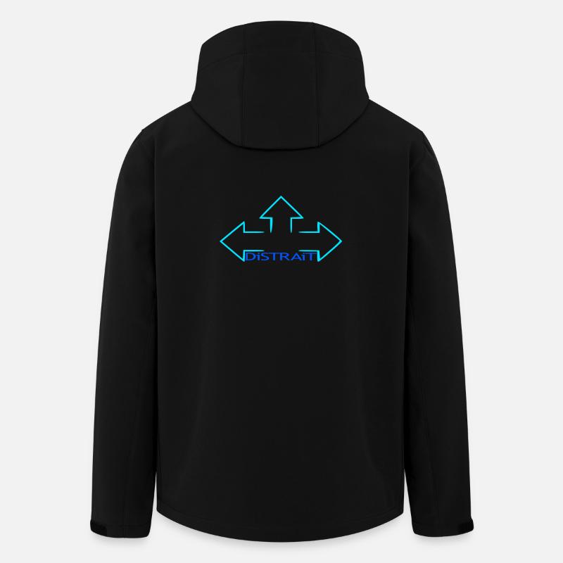 abgelenkt - Recycelte Männer Softshell-Jacke von Stanley/Stella - Schwarz