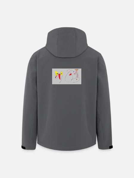 Un premier rendez-vous gênant - Veste softshell homme en polyester recyclé Stanley/Stella - noir