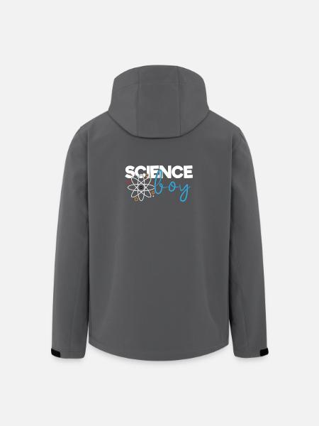 Science Boy - Men’s Recycled Softshell Jacket by Stanley/Stella - black