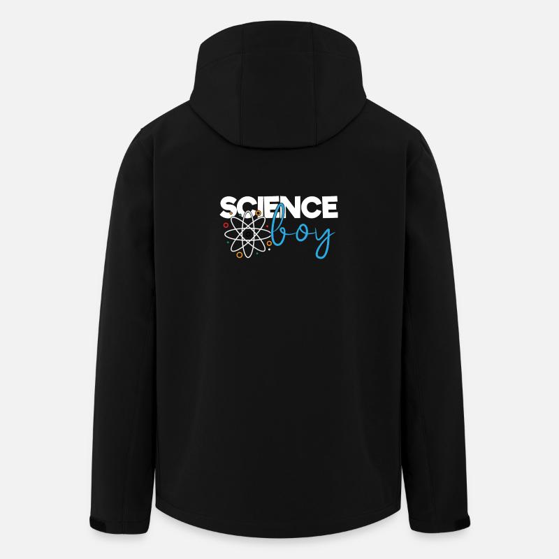 Science Boy - Recycelte Männer Softshell-Jacke von Stanley/Stella - Schwarz