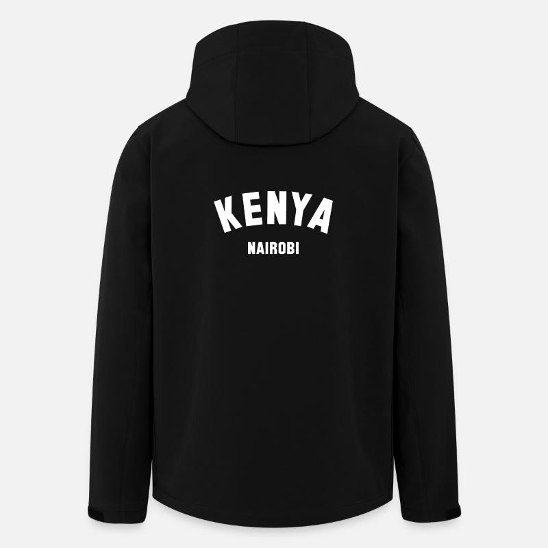 NAIROBI, Kenya - Recycelte Männer Softshell-Jacke von Stanley/Stella - Schwarz