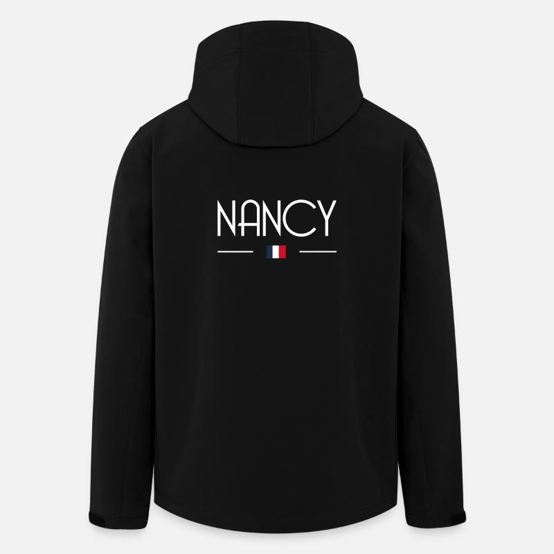 Nancy - Veste softshell homme en polyester recyclé Stanley/Stella - noir