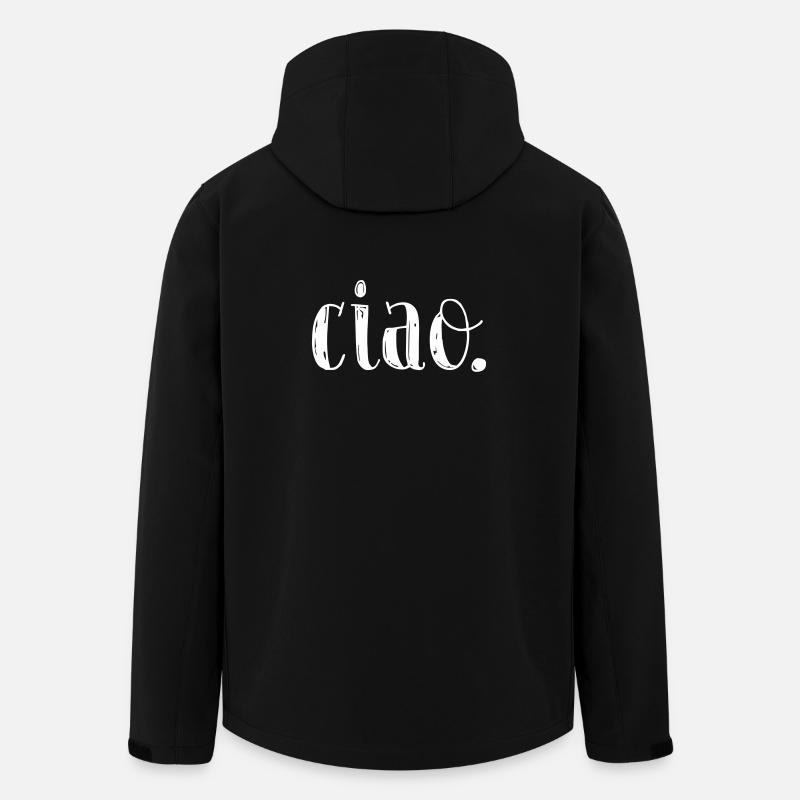 ciao - Recycelte Männer Softshell-Jacke von Stanley/Stella - Schwarz