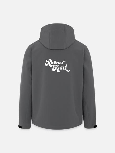 Rhöner Kuitz - Recycelte Männer Softshell-Jacke von Stanley/Stella - Schwarz
