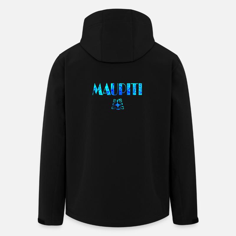 MAUPITI - Recycelte Männer Softshell-Jacke von Stanley/Stella - Schwarz