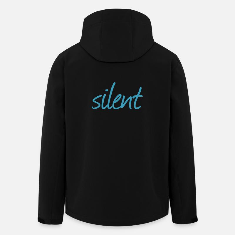 SILENT - Recycelte Männer Softshell-Jacke Discoverer von Stanley/Stella - Schwarz