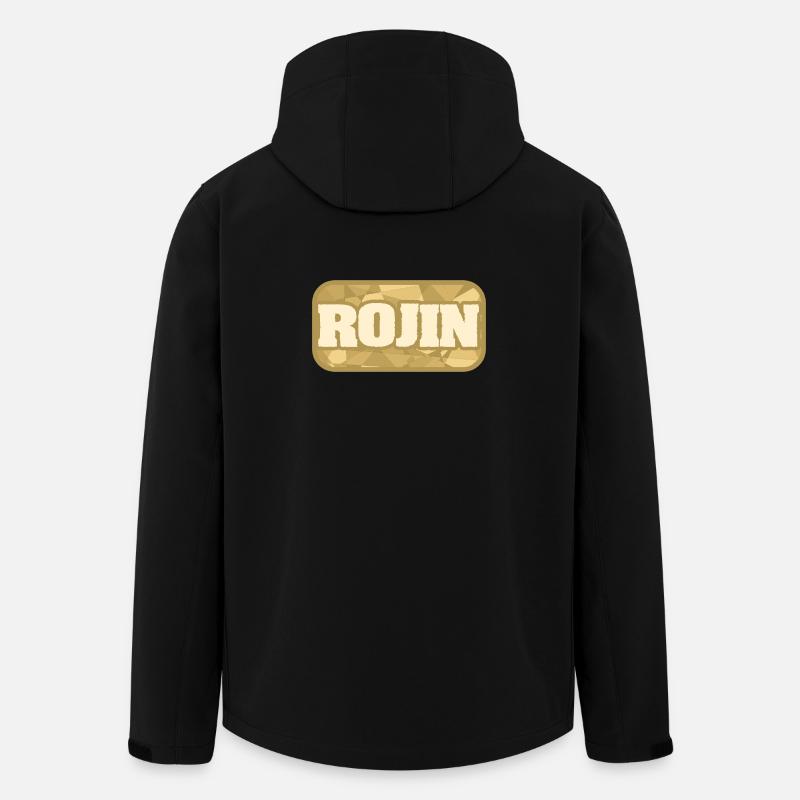 Rojin comme santé - Veste softshell homme en polyester recyclé Stanley/Stella - noir
