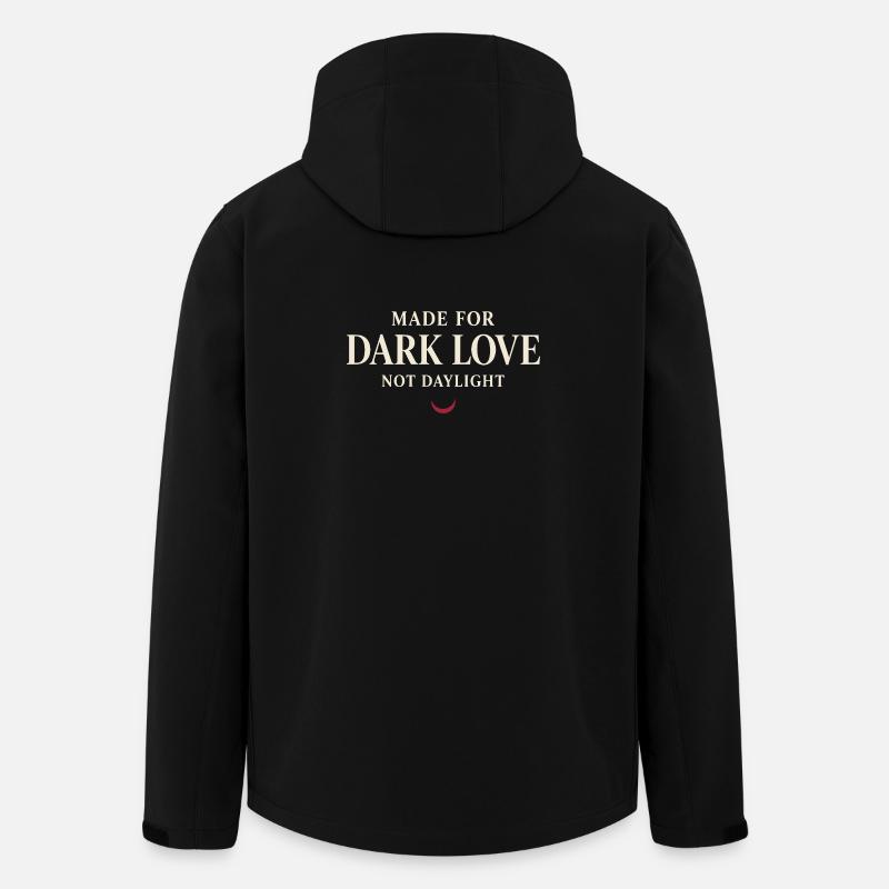 Vampiric Romantic Romance Goth Dark - Men’s Recycled Softshell Jacket by Stanley/Stella - black