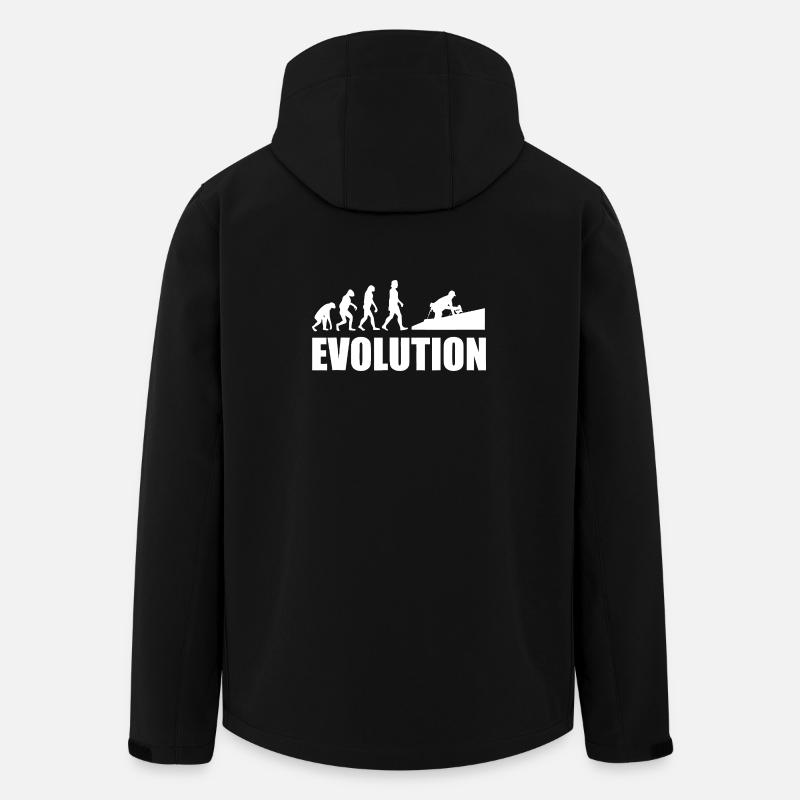 Entwicklung zur Innovation - Recycelte Männer Softshell-Jacke von Stanley/Stella - Schwarz