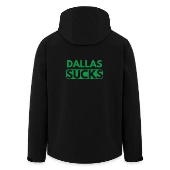 Dallas est nul - Veste softshell homme en polyester recyclé Stanley/Stella - noir - Dos - AI Model Male 185 light (185cm)