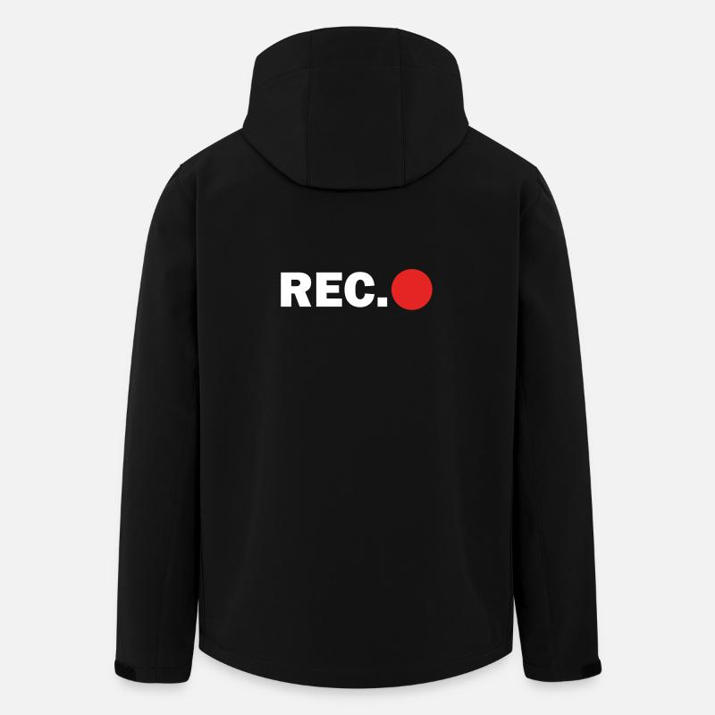 Kameramann Cap - Recycelte Männer Softshell-Jacke von Stanley/Stella - Schwarz