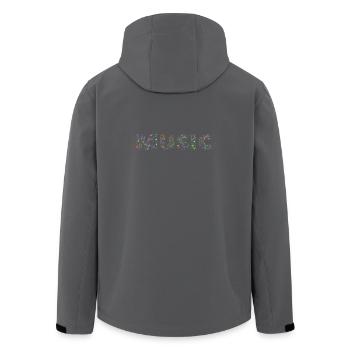 musique - Veste softshell homme en polyester recyclé Stanley/Stella - noir - Dos - AI Model Male 185 light (185cm)