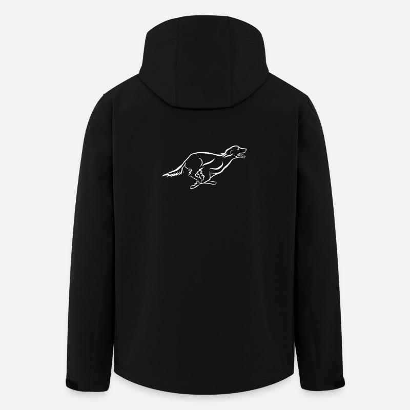 Recherche de champ Setter - Veste softshell homme en polyester recyclé Stanley/Stella - noir