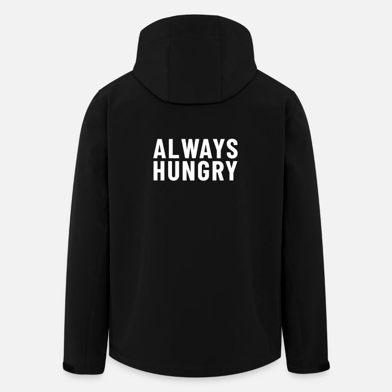 Immer hungrig - Recycelte Männer Softshell-Jacke von Stanley/Stella - Schwarz