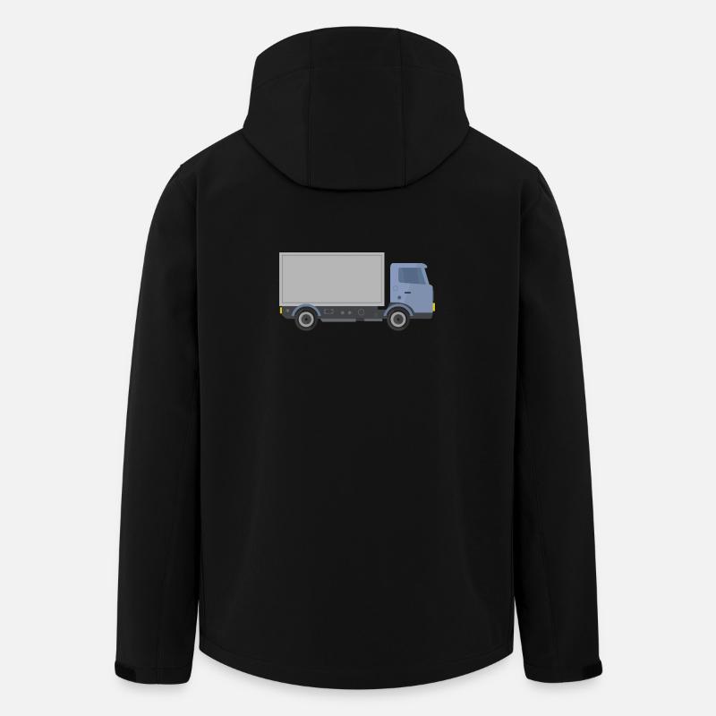 Lieferauto - Recycelte Männer Softshell-Jacke von Stanley/Stella - Schwarz