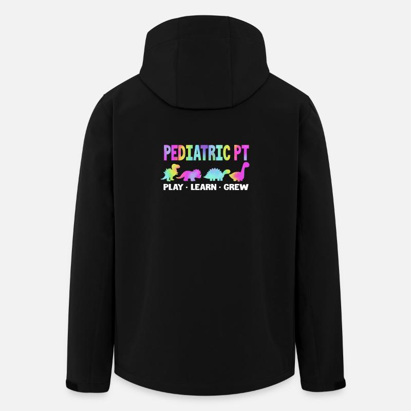 Physio Kinésithérapeute - Veste softshell homme en polyester recyclé Stanley/Stella - noir