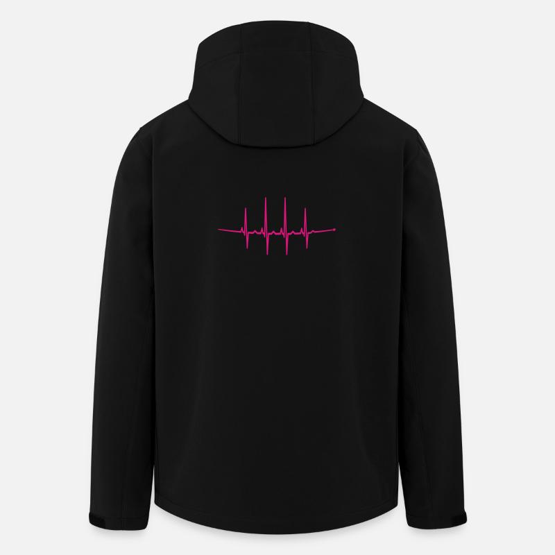 bat pour les masses - Veste softshell homme en polyester recyclé Stanley/Stella - noir