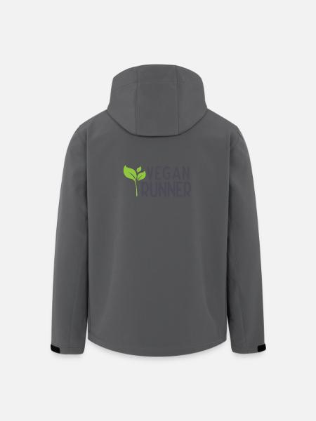 Vegan Runner - Men’s Recycled Softshell Jacket by Stanley/Stella - black