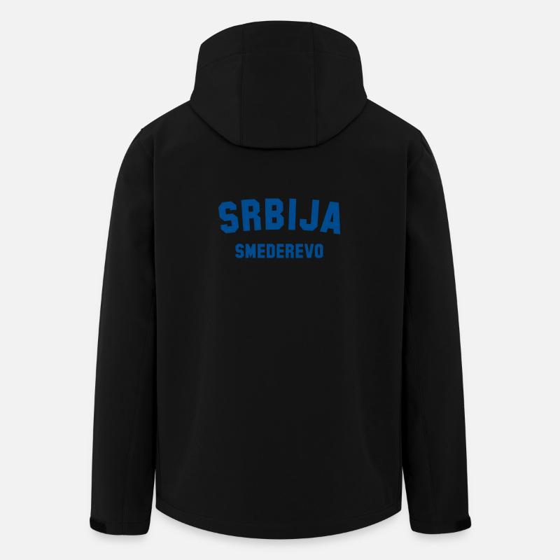 SMEDEREVO Serbia Serbien - Recycelte Männer Softshell-Jacke von Stanley/Stella - Schwarz