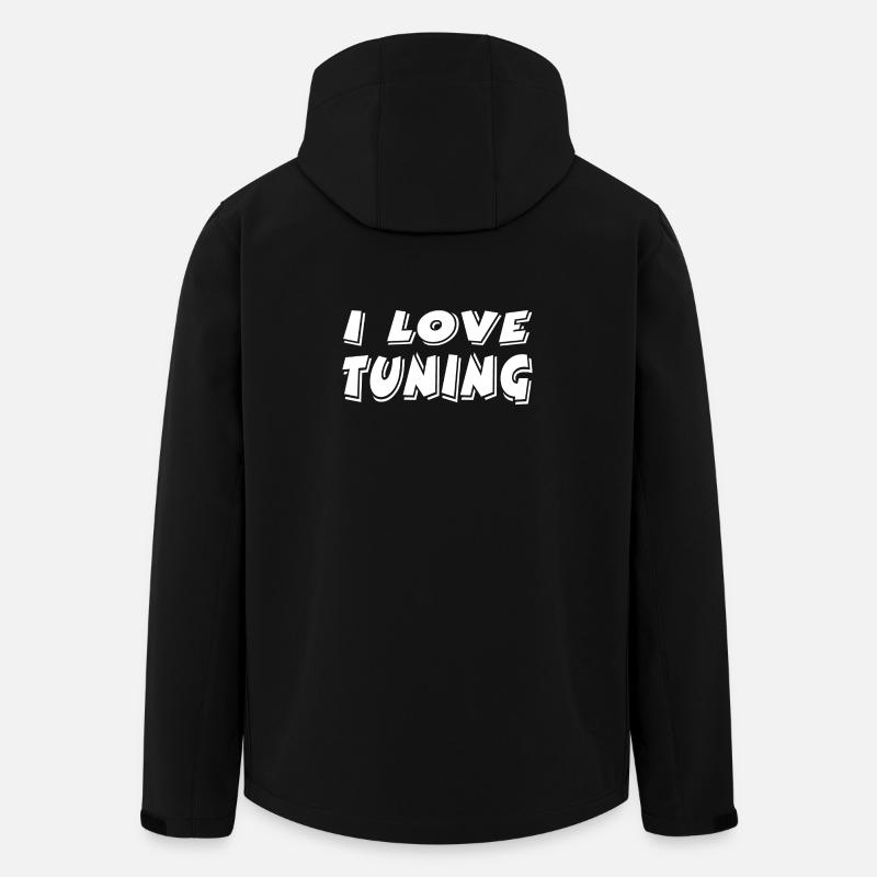 Tuning - Recycelte Männer Softshell-Jacke von Stanley/Stella - Schwarz