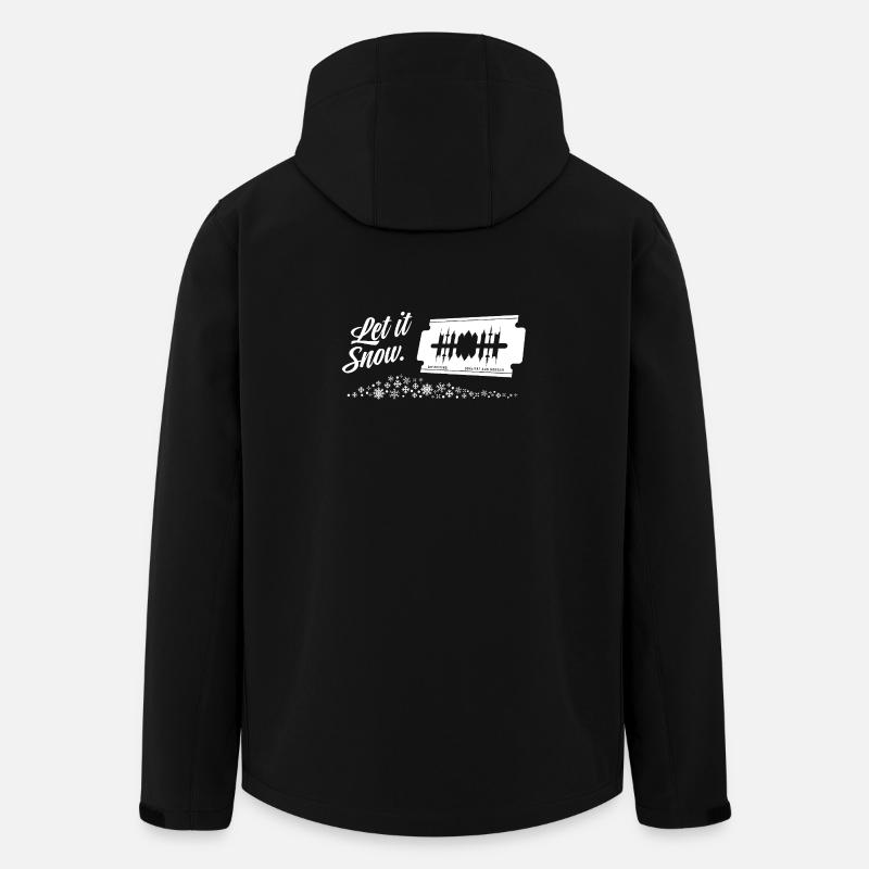 Let it snow! FFM - Men’s Recycled Softshell Jacket by Stanley/Stella - black