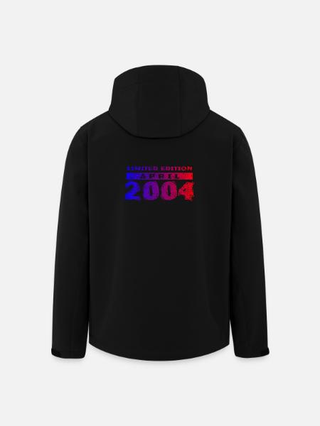 22e anniversaire Édition Limitée 04/2004 - Veste softshell homme en polyester recyclé Stanley/Stella - noir