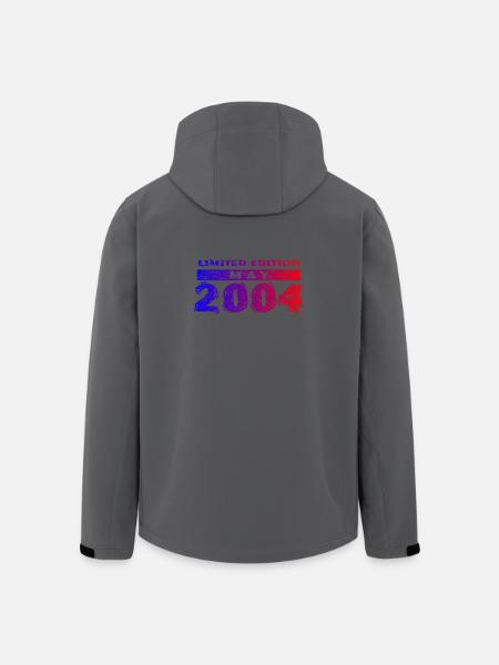 22e anniversaire Édition Limitée 05/2004 - Veste softshell homme en polyester recyclé Stanley/Stella - noir