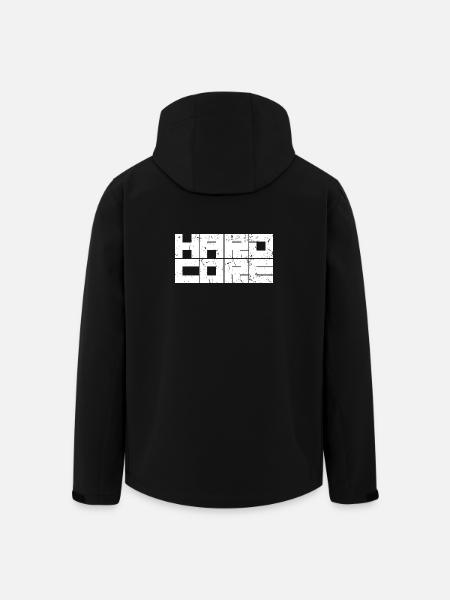 Hardcore - Veste softshell homme en polyester recyclé Stanley/Stella - noir