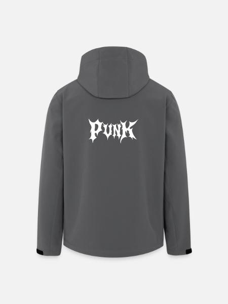 Punk-Gothic-Logo - Recycelte Männer Softshell-Jacke von Stanley/Stella - Schwarz