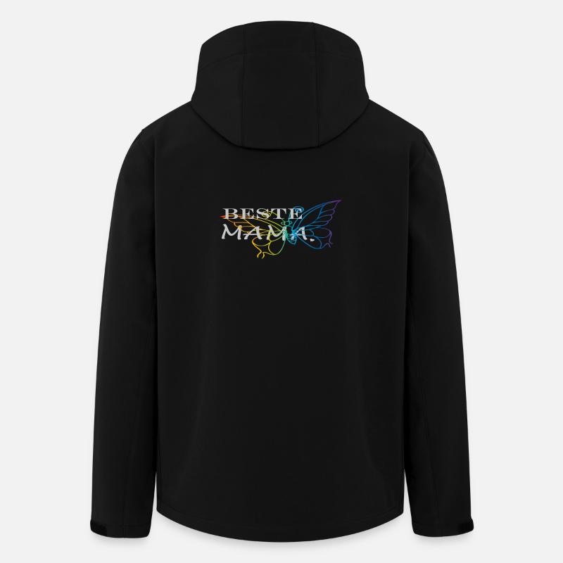 best mom - Men’s Recycled Softshell Jacket by Stanley/Stella - black