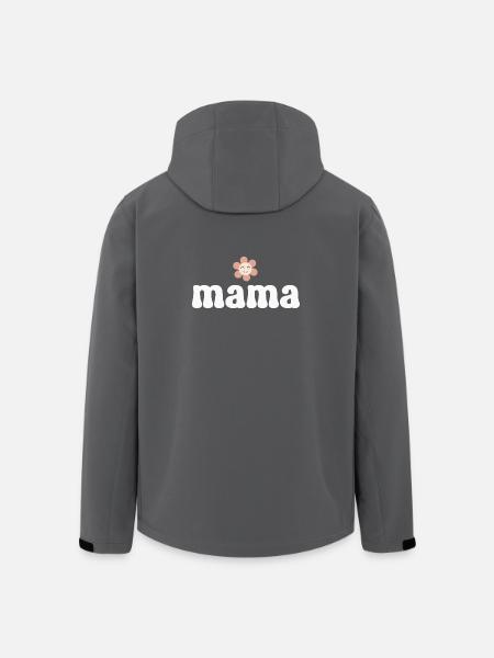 Mutter Mama - Recycelte Männer Softshell-Jacke von Stanley/Stella - Schwarz