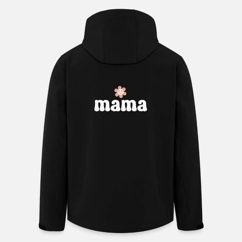 Maman Maman - Veste softshell homme en polyester recyclé Stanley/Stella - noir