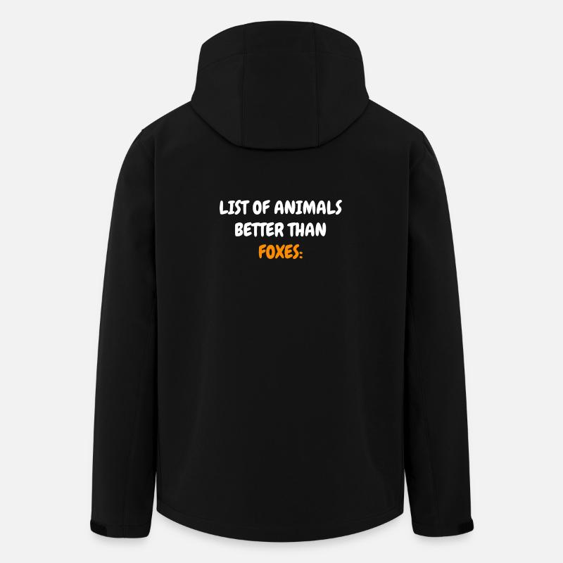 Renards - Veste softshell homme en polyester recyclé Stanley/Stella - noir