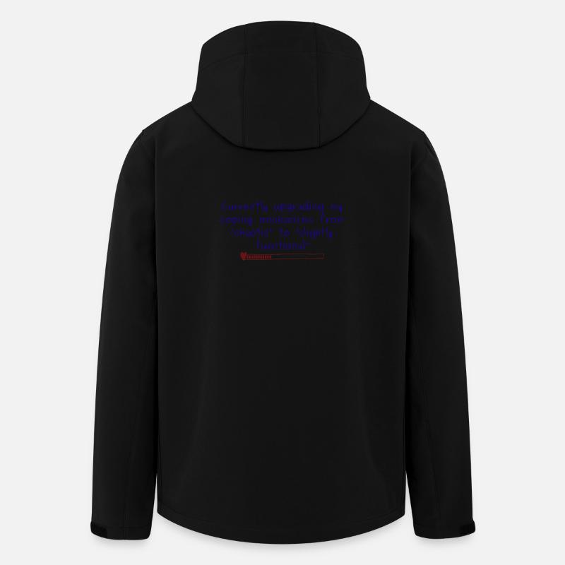 Conception d’adaptation chaotique à légèrement fonctionnelle - Veste softshell homme en polyester recyclé Stanley/Stella - noir