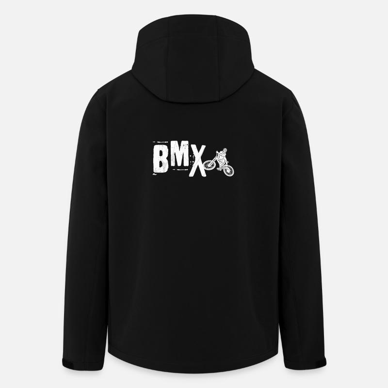 Style de vie BMX - Veste softshell homme en polyester recyclé Stanley/Stella - noir